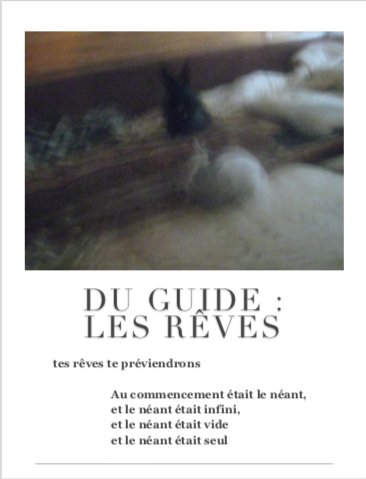 Du Guide : Les R�ves